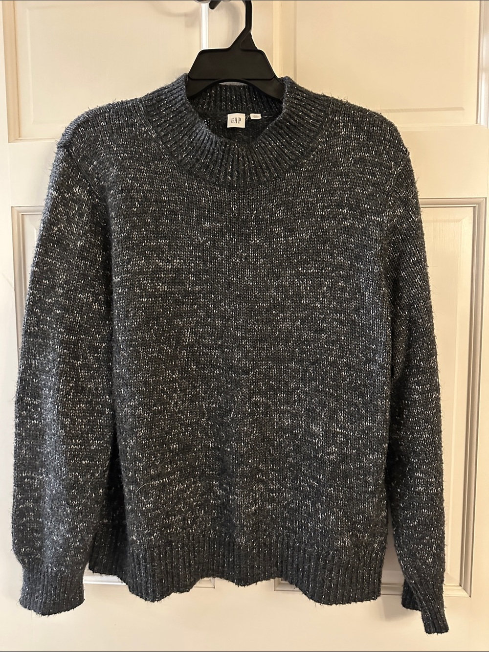 GAP Men's Charcoal Heather Crewneck Sweater